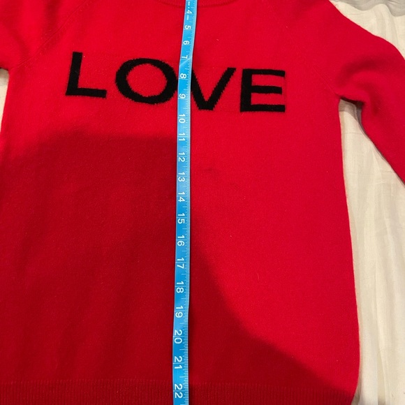 Philosophy red cashmere sweater, perfect for the holidays.  Its very soft! - Picture 4 of 6